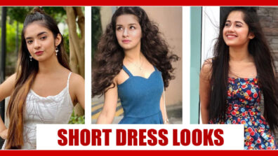 Anushka Sen, Avneet Kaur And Jannat Zubair’s Attractive Looks in Till Knee Outfits: Have A Look