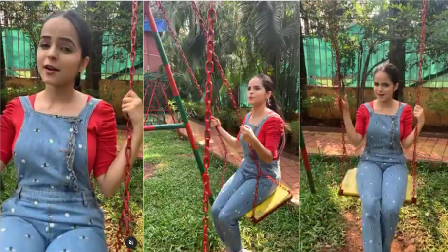 Bachpan Ka Fun: TMKOC's Palak Sindhwani aka Sonu gets nostalgic about her childhood, shares swing video