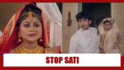 Barrister Babu Spoiler Alert: Anirudh and Bondita STOP Sampoorna from performing Sati