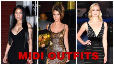 Bella Hadid, Sophie Turner And Nicki Minaj’s Midi Outfits Giving Us Major Autumn Style Inspiration