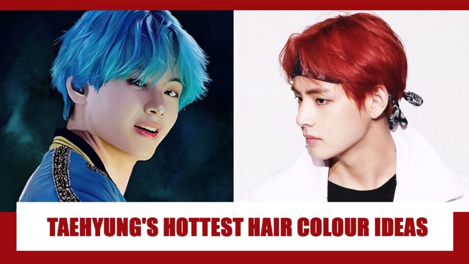 BTS V Aka Kim Taehyung's HOTTEST Hair Color Ideas For Men 1