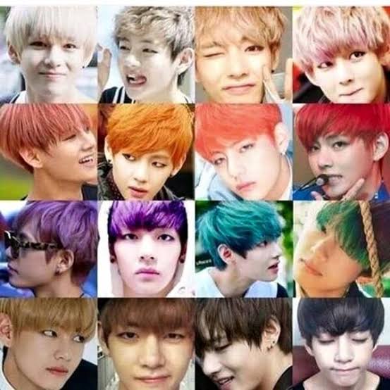 BTS V Aka Kim Taehyung's HOTTEST Hair Color Ideas For Men
