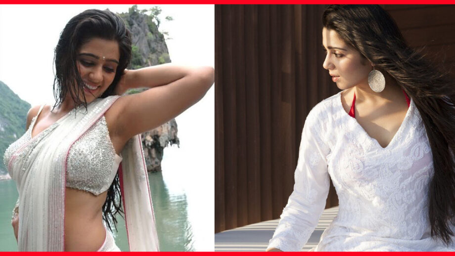 Charmy Kaur's Sexiest Looks In White Outfits