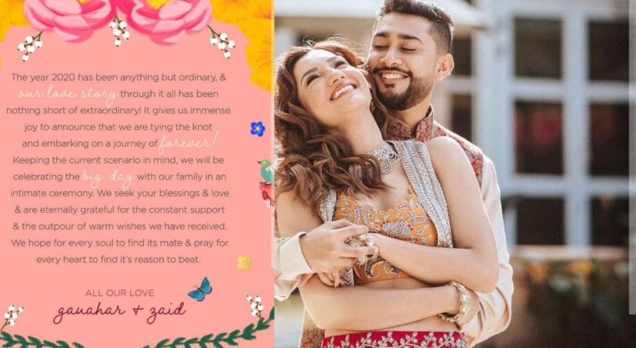 CONGRATULATIONS: Gauhar Khan and Zaid Darbar to get married on THIS date