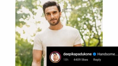 Couple Goals: Ranveer Singh shares stunning latest photo, Deepika Padukone comments ‘handsome’