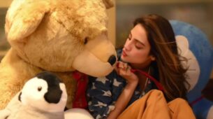 Cuteness Alert: Nusrat Jahan plays with her teddy bears, video goes viral on social media