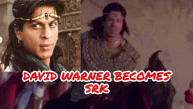 David Warner does a Shah Rukh Khan from Asoka movie, fans can’t stop laughing