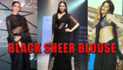 Deepika Padukone, Katrina Kaif, Karisma Kapoor: Which Diva Has The Hottest Look In Black Sheer Blouse?
