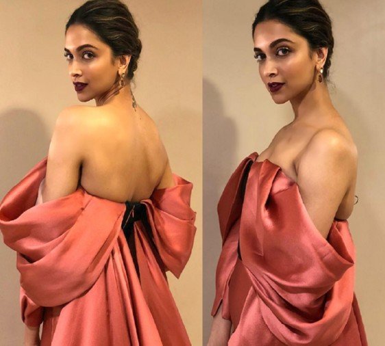 Deepika Padukone, Shriya Saran, And Kriti Sanon: Hottest Stars With Backless Dresses - 1