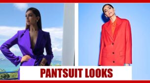 Deepika Padukone’s Purple Pantsuit or Sonam Kapoor’s Orange: Which One Would You Steal for Your Wardrobe?