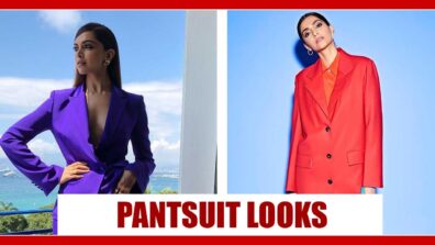 Deepika Padukone’s Purple Pantsuit or Sonam Kapoor’s Orange: Which One Would You Steal for Your Wardrobe?