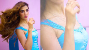 Disha Patani sets internet on fire with her hot blue sleeveless outfit avatar