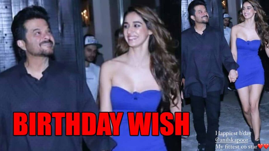Disha Patani's special wish for Anil Kapoor, calls him 'fittest co-star' 1