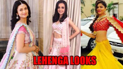 Divyanka Tripathi, Sanaya Irani, Rubina Dilaik: Best traditional attire looks in lehenga