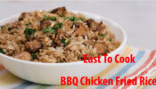 Enjoy Delicious BBQ Chicken Fried Rice