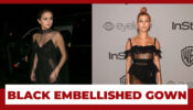 Fashion Faceoff: Selena Gomez Vs Hailey Baldwin: Who Wore BLACK Embellished Gown Better?
