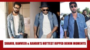 Fashion Goals: Shahid Kapoor, Ranveer Singh and Ranbir Kapoor’s most fashionable moments in ripped denim jeans