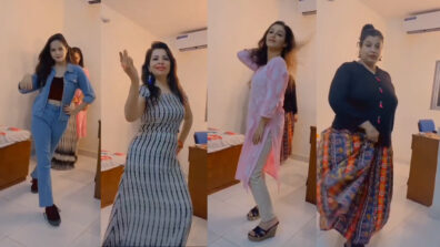 Fashion Ka Jalwa: TMKOC fame Palak Sindhwani, Sunayana Fozdar, Ambika Ranjankar and Roshan Bhabhi’s private ramp walk video goes viral