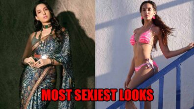 From Saree To Bikini: Have A Look At Nora Fatehi’s Most Attractive Looks In Every Attire