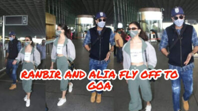 Goa Calling: Ranbir Kapoor & Alia Bhatt spotted together at Mumbai airport, fans love it