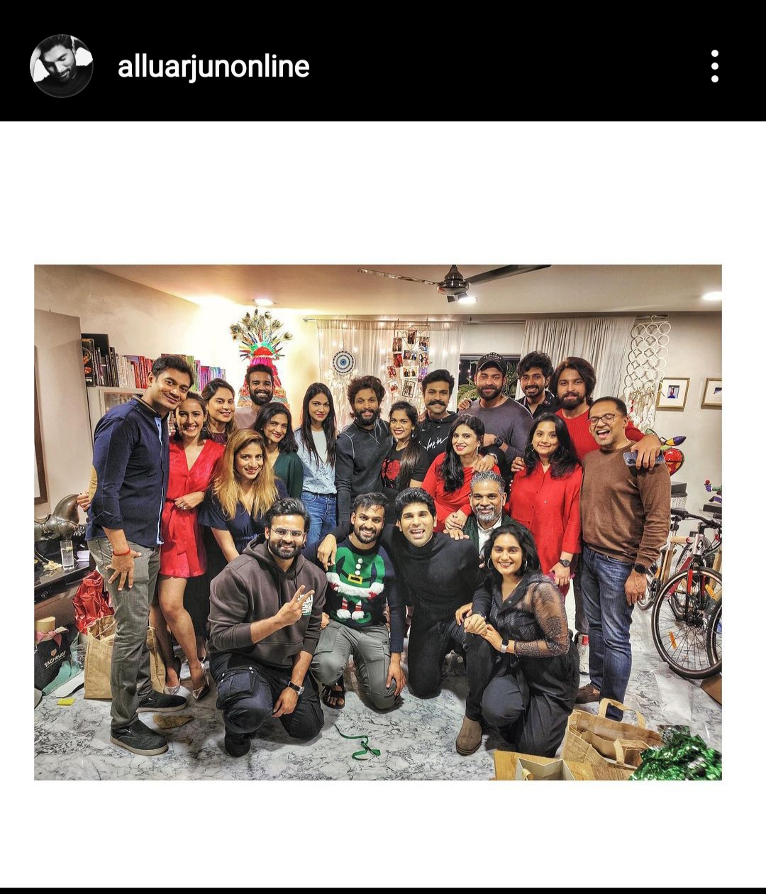 Grand Celebration: This is how Allu Arjun and Tamannaah Bhatia celebrated Christmas 2020 1