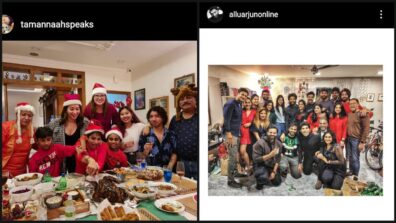 Grand Celebration: This is how Allu Arjun and Tamannaah Bhatia celebrated Christmas 2020