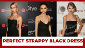 Hailey Bieber To Taylor Swift: 3 Celebrities Who Showed Us How To Style Perfect Strappy Black Dresses