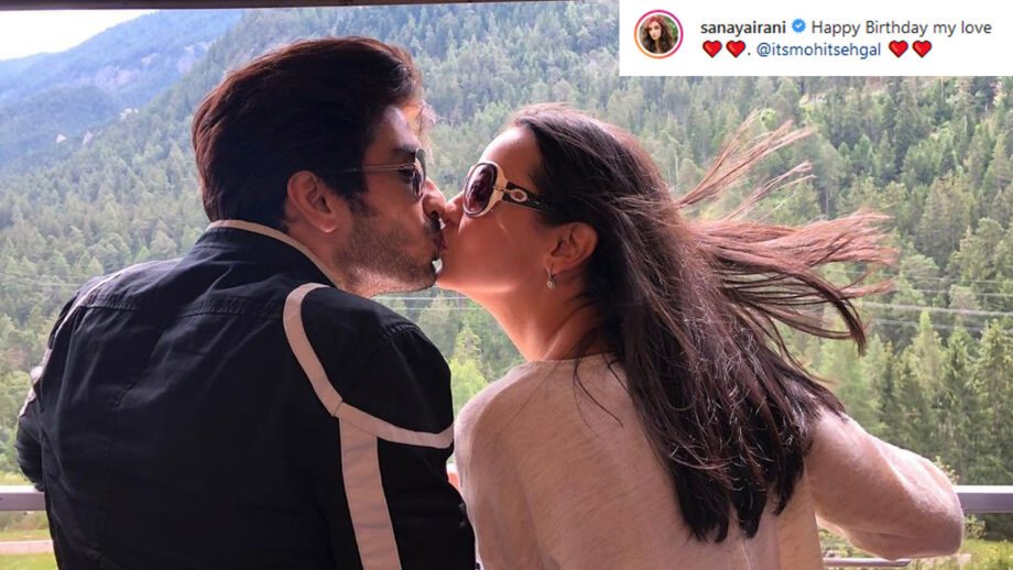 'Happy Birthday My Love' - Sanaya Irani shares private romantic kiss moment with hubby Mohit Sehgal