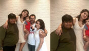 Happy Family: Unseen rare moment of TMKOC fame Kush Shah & Nidhi Bhanushali goes viral on social media