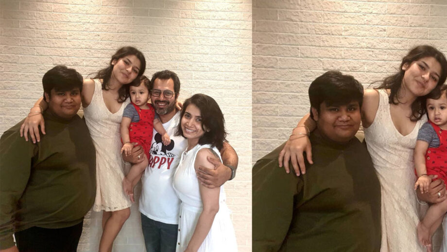 Happy Family: Unseen rare moment of TMKOC fame Kush Shah & Nidhi Bhanushali goes viral on social media