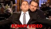 Have A Look At Funny Side Of Leonardo DiCaprio & Jonah As They Recreate The Scenes From Titanic