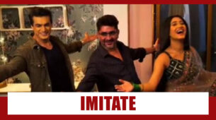 Have A Look At Mohsin Khan And Shivangi Joshi As They Try To Imitate the King Shah Rukh Khan