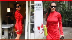 Have A Look At Unseen Picture Of Malaika Arora In Red Hot Mini Dress As She Ups The Heat Once Again