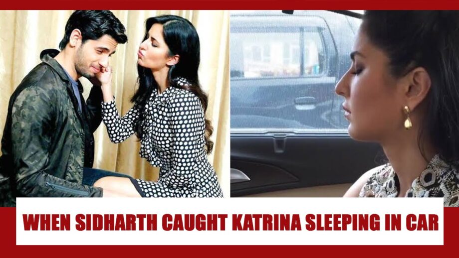 HILARIOUS VIDEO: When Sidharth Malhotra caught Katrina Kaif SLEEPING in her car