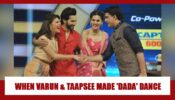 HILARIOUS: When Varun Dhawan And Taapsee Pannu Made Sourav Ganguly Dance On Judwaa 2 Song