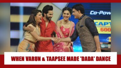 HILARIOUS: When Varun Dhawan And Taapsee Pannu Made Sourav Ganguly Dance On Judwaa 2 Song