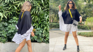 Hina Khan drops new gorgeous photo in polka-dot outfit, netizens go crazy