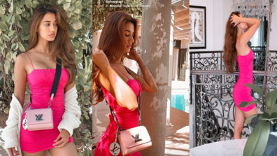 Hot In Pink: Disha Patani stuns in latest hot bodycon pink dress, fans go bananas