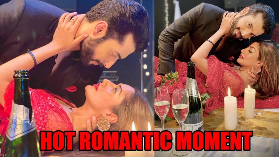 Hotness Alert: Surbhi Chandna and Sharad Malhotra's hot romantic moment captured on camera