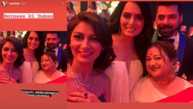 Hotness Ki Dukaan: Ruhi Chaturvedi’s fun moment with Kumkum Bhagya gang