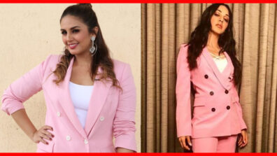 Huma Qureshi Or Kiara Advani: Who Won the Fans With Their Hottest Light Pink Pantsuit?