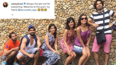 Iss Pyaar Ko Kya Naam Doon magic again: Sanaya Irani welcomes Barun Sobti on social media