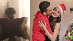 Iss Pyaar Ko Kya Naam Doon nostalgia: Sanaya Irani misses Barun Sobti during Christmas fun, Arjun Bijlani loves it