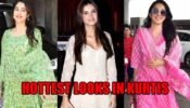 Janhvi Kapoor, Tara Sutaria, Kiara Advani: Hottest Looks In Kurtis 