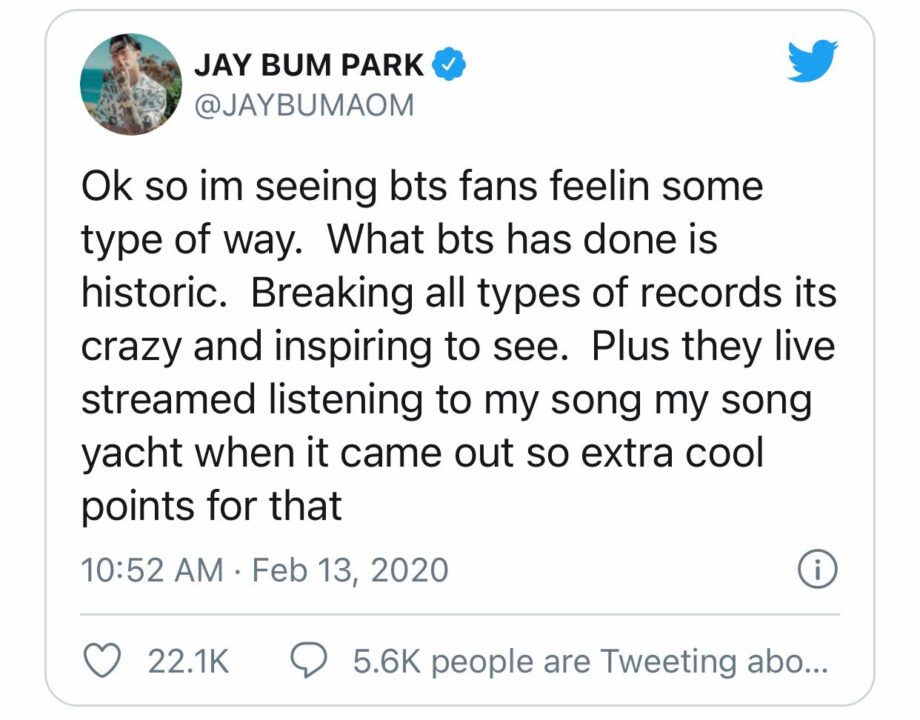 Jay Park Is A Big Fan Of This K-Pop Group - 1