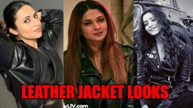 Divyanka Tripathi, Jennifer Winget, Asha Negi: Actresses Who Can’t Get Enough Of Leather Jacket Looks