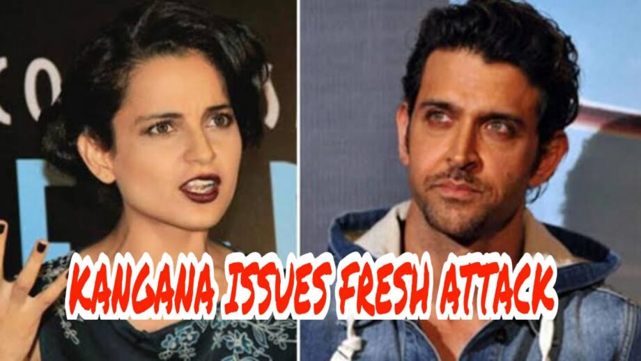 Kab Tak Royega Ek Chote Se Affair Ke Liye: Kangana Ranaut unleashes fresh attack against Hrithik Roshan