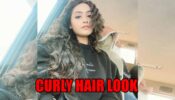 Hot Kajal Raghwani Shares A Perfectly Curly Hair Pic: See Here