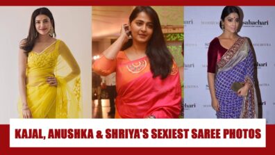 Kajal Aggarwal, Anushka Shetty And Shriya Saran’s attractive SAREE PHOTOS That Went Viral Online