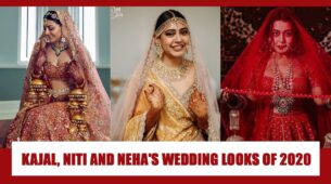 Kajal Aggarwal & Niti Taylor To Neha Kakkar: 3 Celebs Stunning Hot Wedding Looks Of 2020